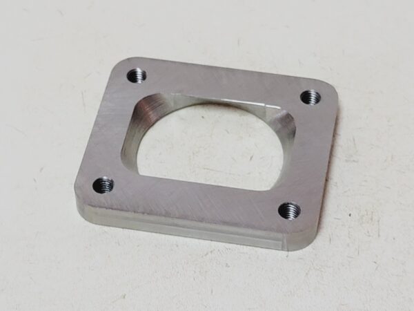 Stainless T4 Undivided Turbo Inlet Flange to 3.0″ SS304L GT30 GT35 S366 ...