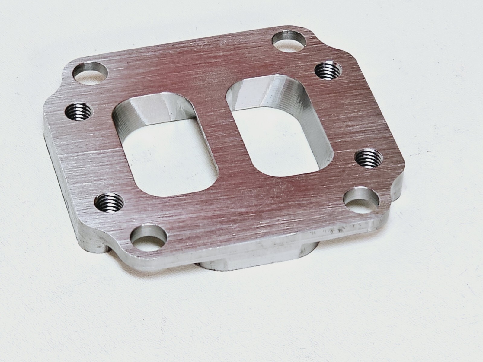Stainless CT-26 Divided to T3 Turbo Header Flange CT26 MR2 Adapter Celica 3S-GTE - Image 3