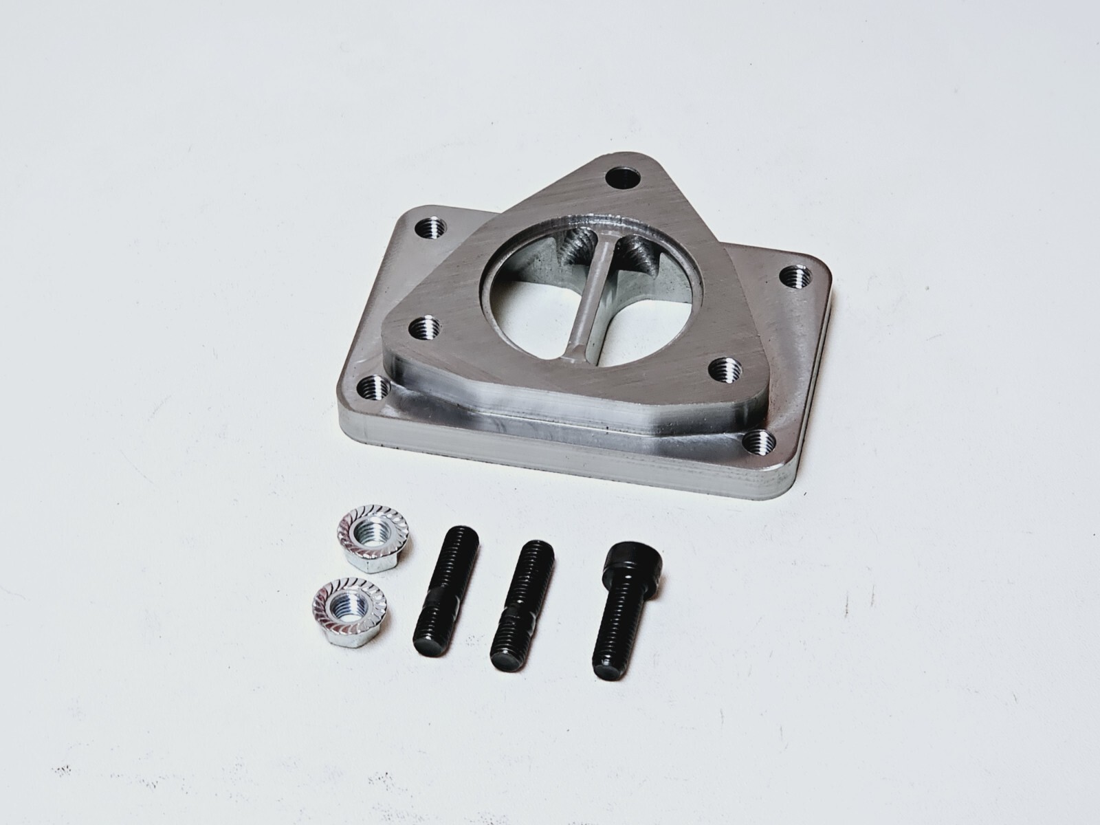 Maxxforce 13 Manifold to T6 Turbo Flange Adapter Fit International I78 I766 13.0 - Image 2