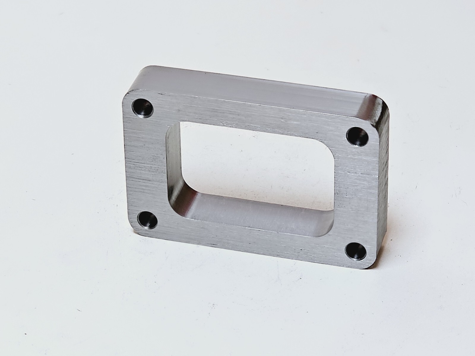 T6 Undivided Inlet 1.00" Spacer Turbo Flange Garrett Precision Turbonetics S400