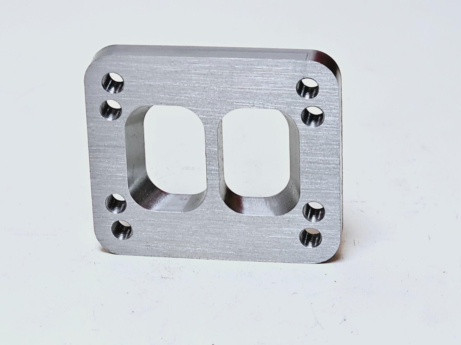 T3 Divided to T4 Twin Scroll Divided Turbo Flange Adapter TO4E 5.9 HX30 HX35 USA