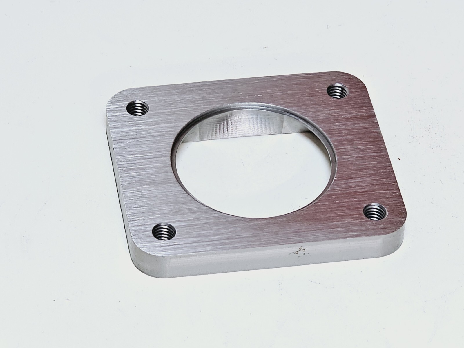 T4 Undivided to 2.5 inch Inlet Turbo Flange Transition 1/2" GT30 GT35 S300 S200 - Image 2