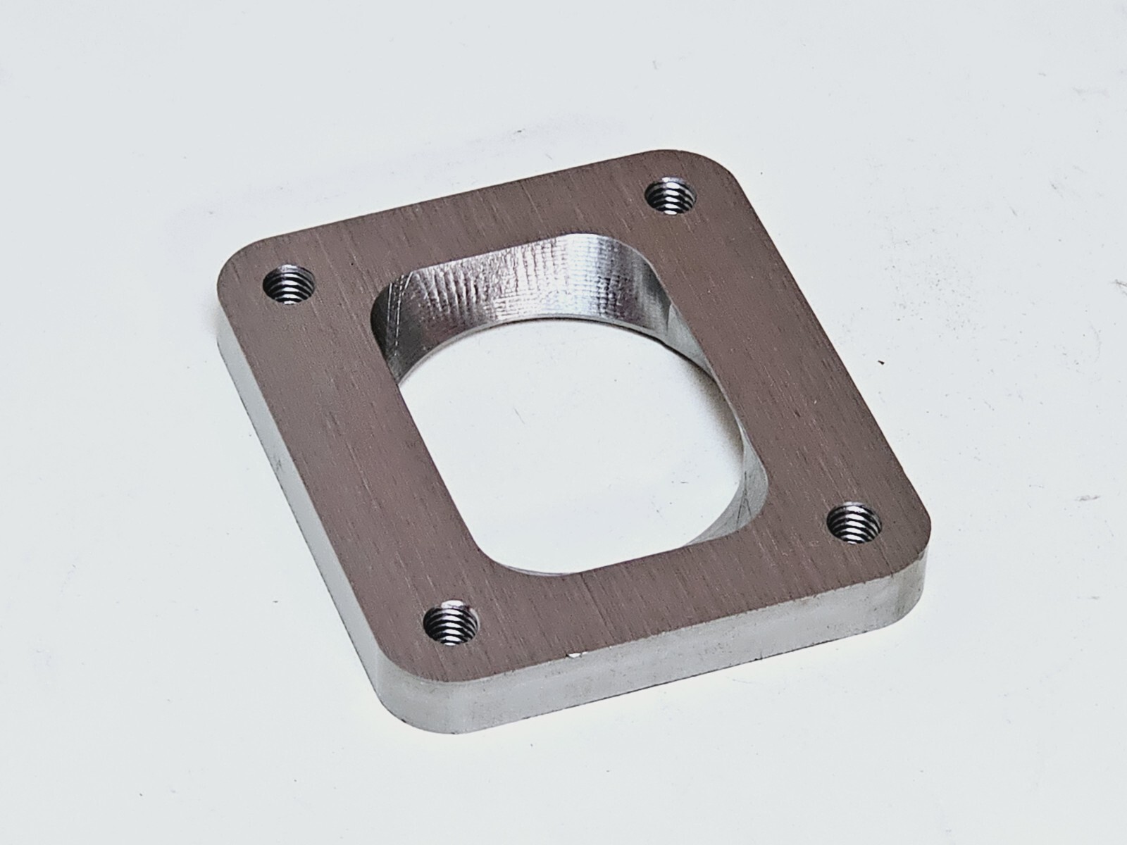 T4 Undivided to 2.5 inch Inlet Turbo Flange Transition 1/2" GT30 GT35 S300 S200 - Image 3