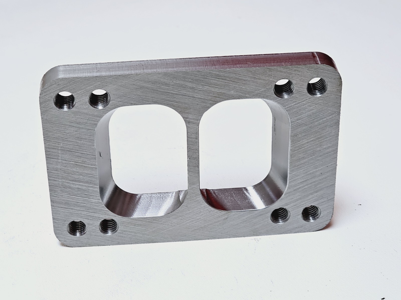 T4 Undivided to T6 Divided Manifold Inlet Turbo Adapter Flange S300 S400 USA 1/2