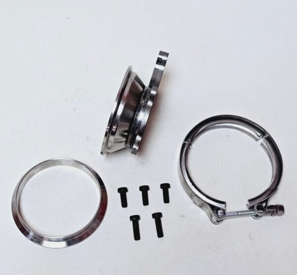 Downpipe Turbo Flange 4.0″ V-band Kit Fits Cummins Holset WH1C HX35 ...