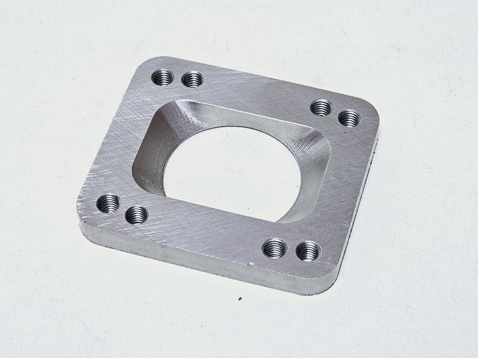 DSM 1G 2G Header to T4 Undivided Turbo Adapter Flange 4G63T 16G 14B TD05 Eclipse - Image 2