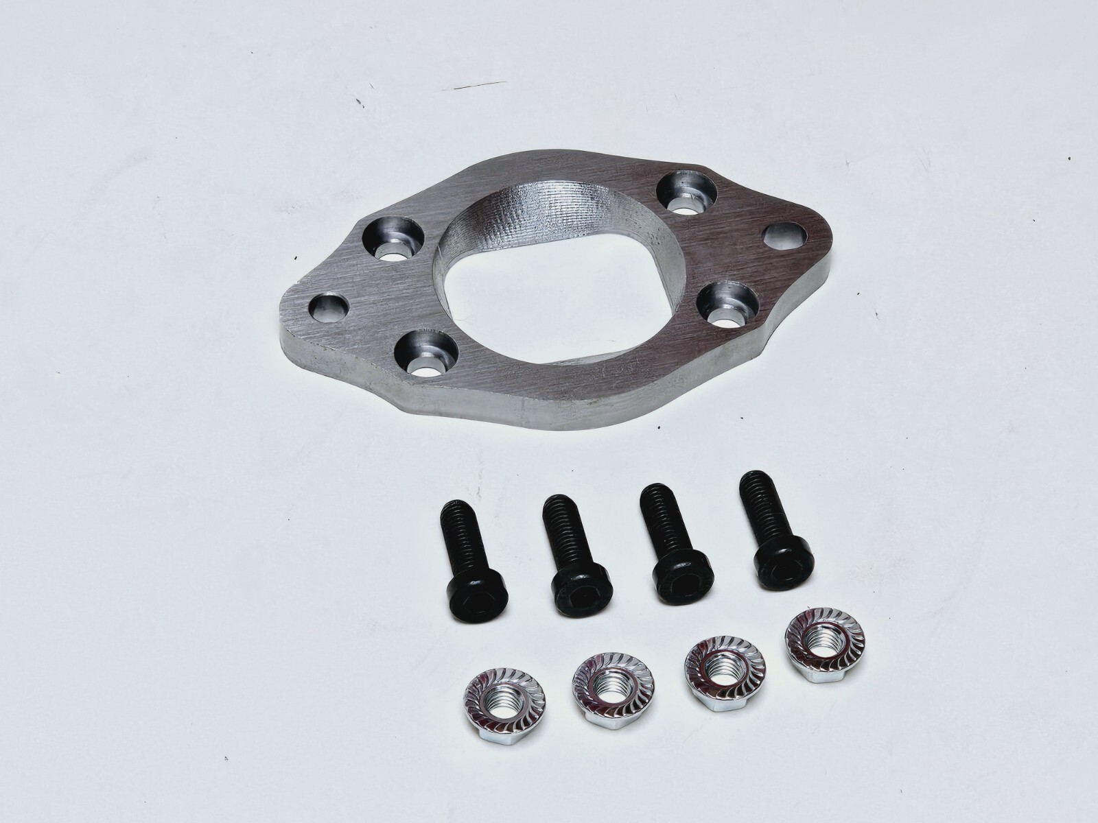 Pontiac Fiero GT V6 3.8 3800 Engine Swap Adapter Rear manifold to T3 Turbo 1/2" - Image 2