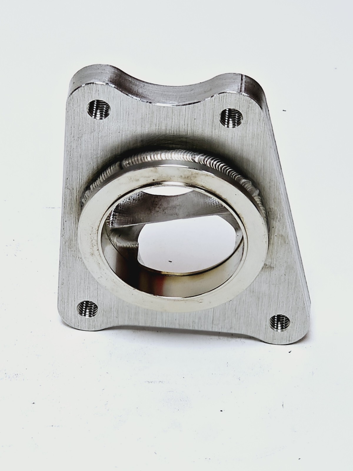Stainless FA20 Header WRX to 3.0" OD GTX Turbo V-band Fit Garrett Subura FA20DIT