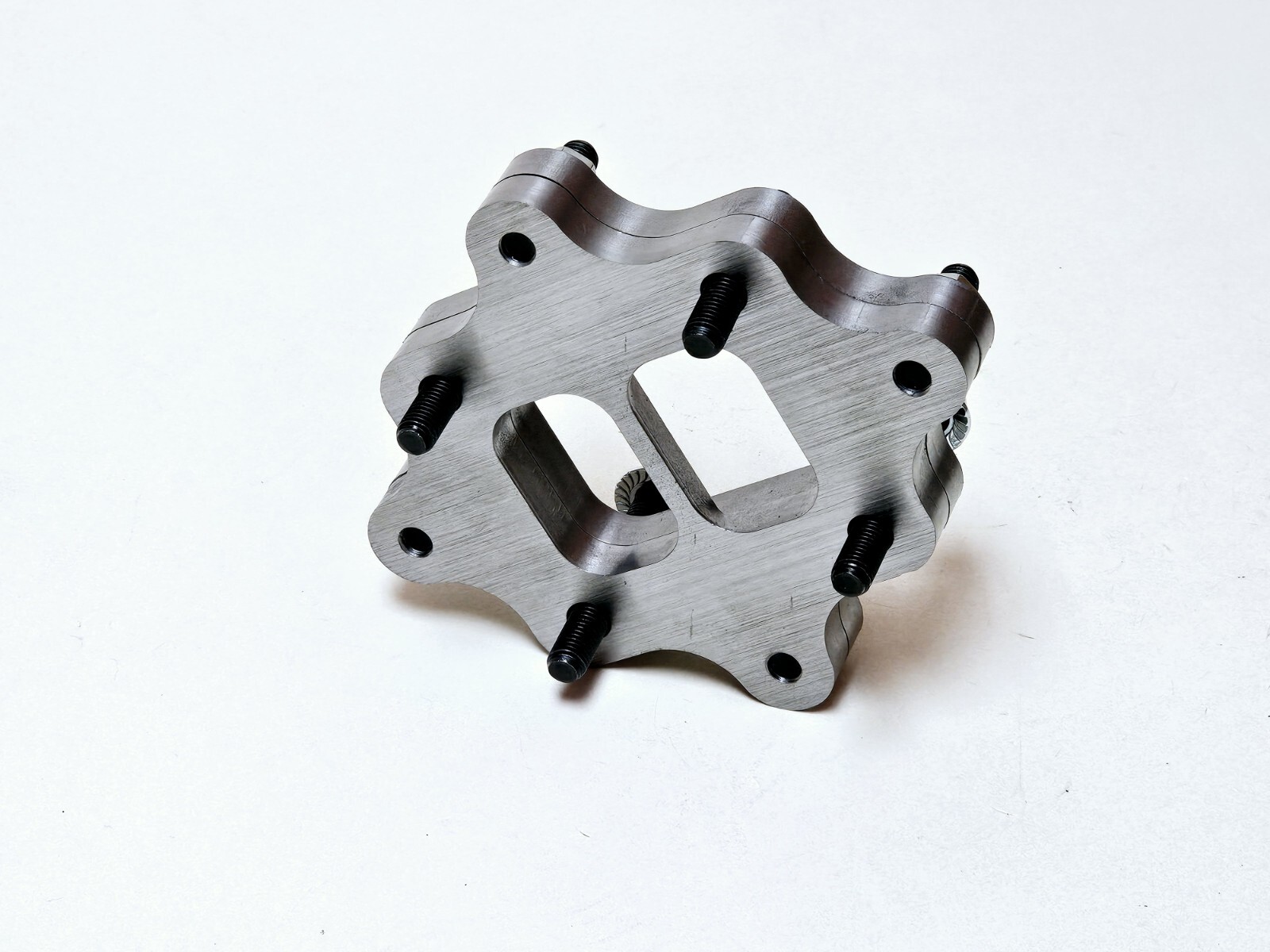 Adapts HE400VG Turbocharger to T4 Divided Manifold fits 8.3L 8.9L Holset Cummins - Image 2