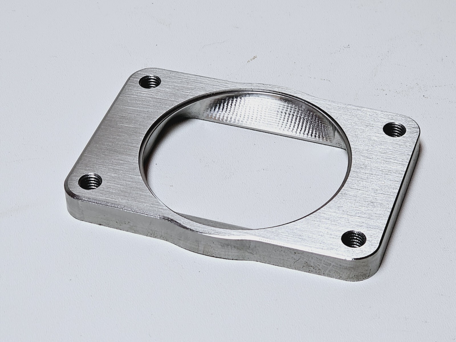 Stainless T6 Undivided to 3.50" Inch Inlet Transition Turbo Flange S400 GTX4720R - Image 2