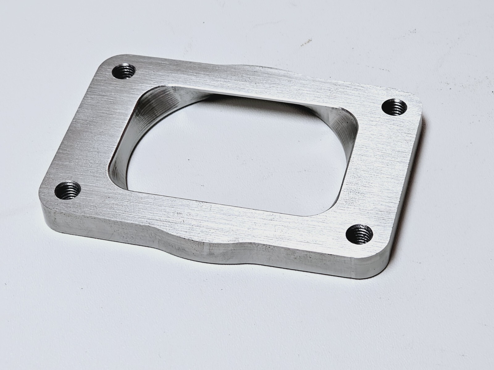 Stainless T6 Undivided to 3.50" Inch Inlet Transition Turbo Flange S400 GTX4720R - Image 3
