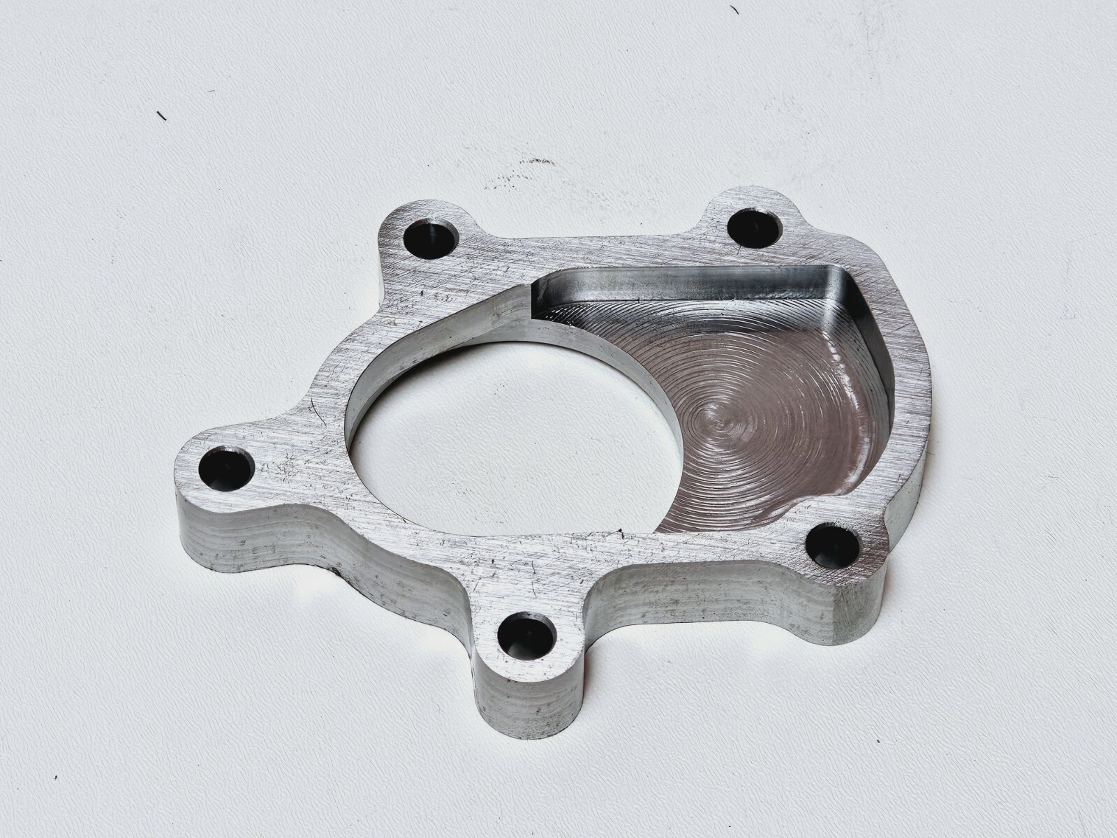 TB25 Downpipe Turbo Outlet Flange Internal Wastegate 2.50" Port 3/4" - Image 3