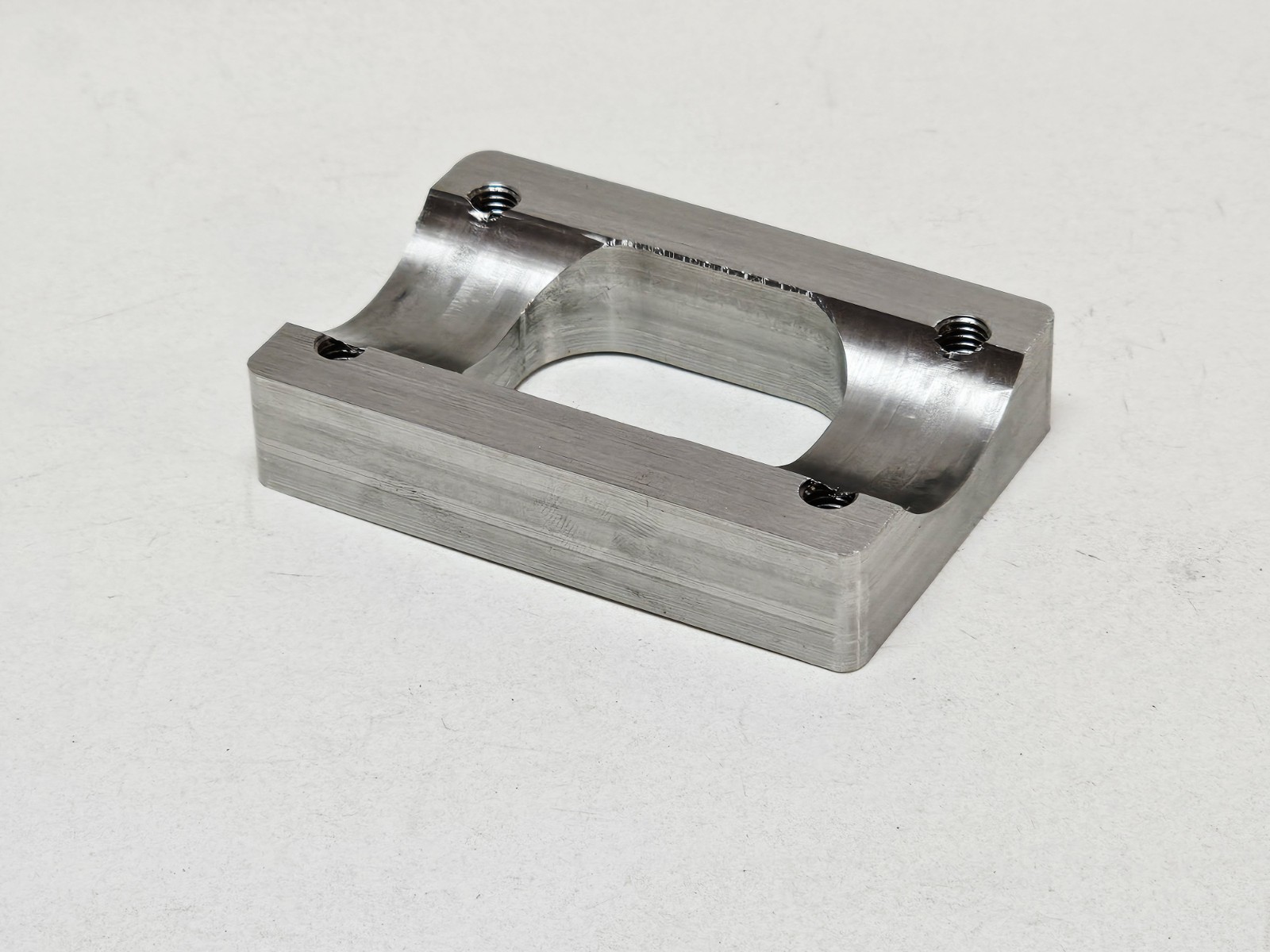 Stainless T25 T28 Turbo Inlet Log Style Flange Weld to 1 1/2" Sch Pipe 1.90" OD - Image 2