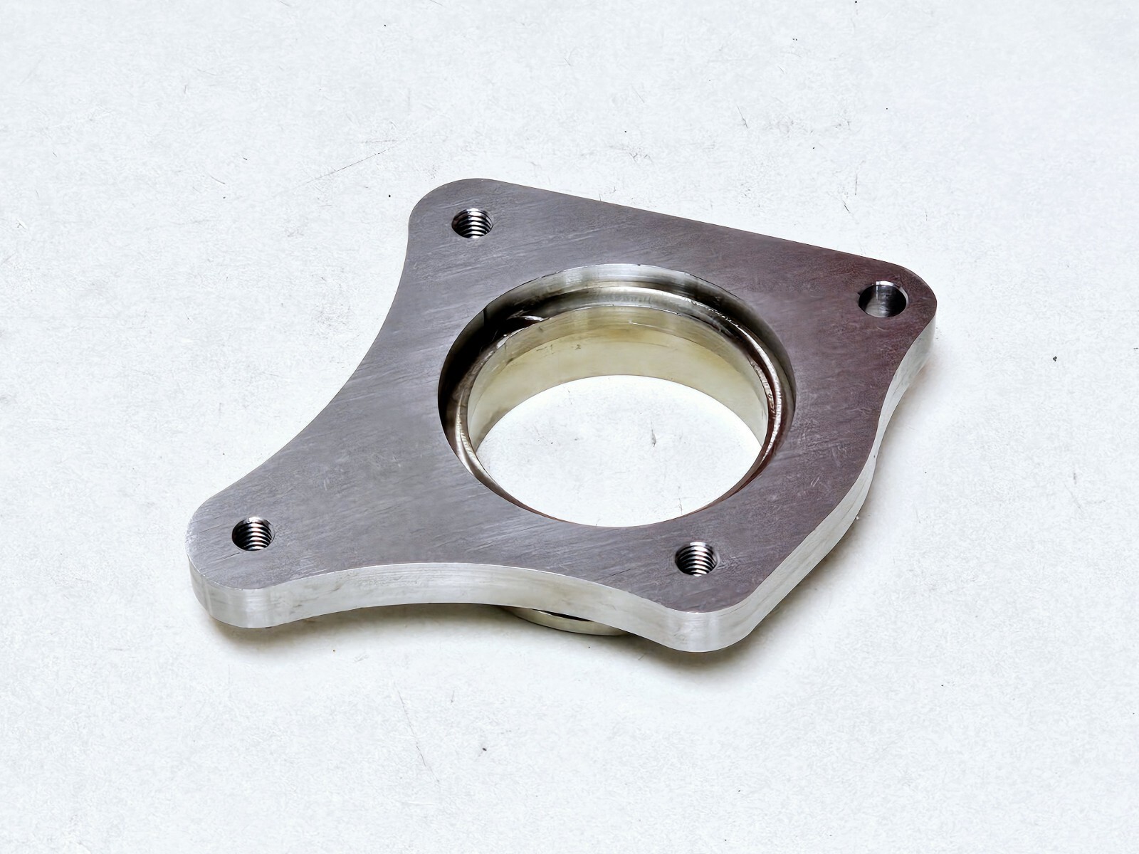 Stainless Megane Manifold to 3.0" OD GTX V-band Flange fit Renault Garrett Turbo - Image 3