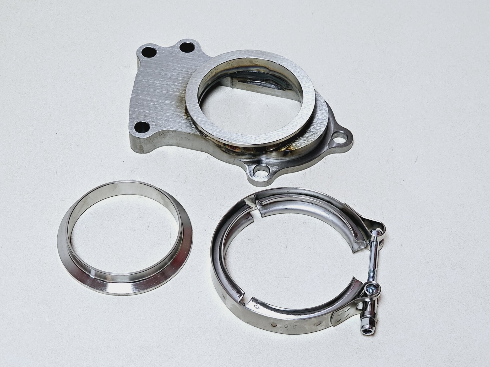 CT26 MR2 Downpipe Turbo V-band Kit Flange 3.0" Pocket Fit Toyota 3s-gte SW20 Kit - Image 3