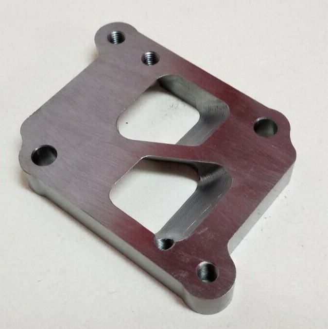 EVO 5/6/7/8/9 TDO5 Turbo Flange Rotates Inlet 180 Degree for DSM Swap fits Talon - Image 2