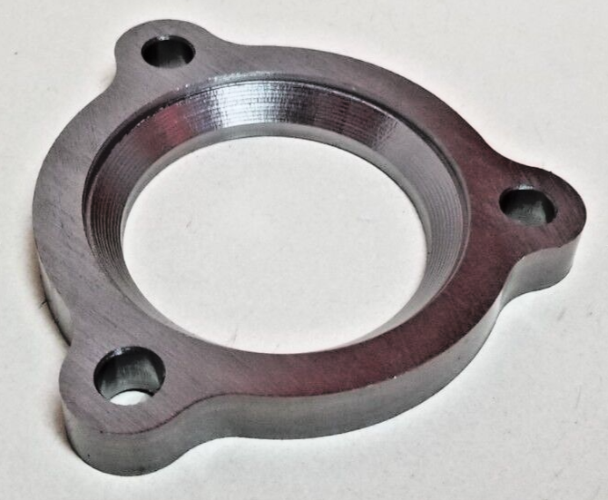 GT2556S Turbo Downpipe Flange 2.50" Outlet Bevel fits Perkins 4.4L Caterpillar - Image 2