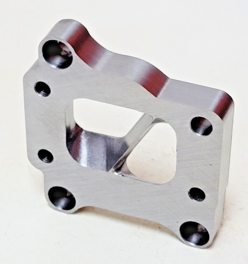 EVO X 10 Header Manifold to T3 Turbocharger Flange Adapter TDO5H fits Mitsubishi - Image 2