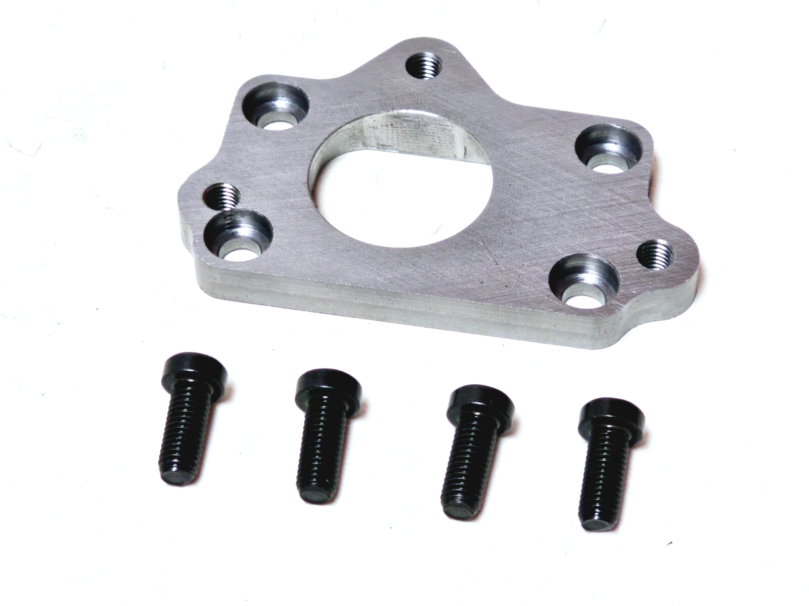 T3 Header Flange Adapter to TD05 TD04L-13T Turbocharger fits Subaru WRX Legacy - Image 2