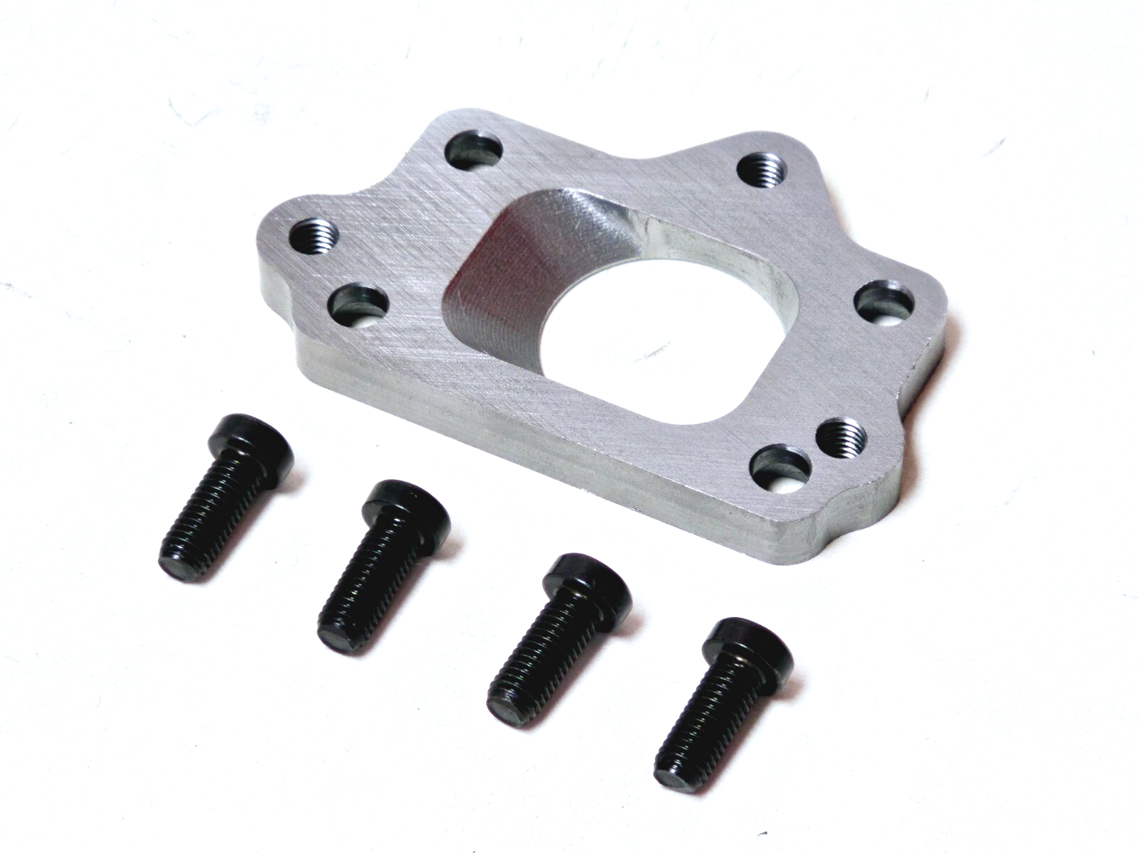 T3 Header Flange Adapter to TD05 TD04L-13T Turbocharger fits Subaru WRX Legacy - Image 3