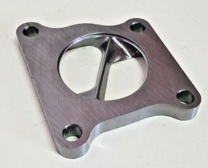 DSM EVO 6 7 8 9 Turbo Twin Scroll Inlet to 2.50" 4G63 Fits Mitsubishi Lancer STI - Image 2