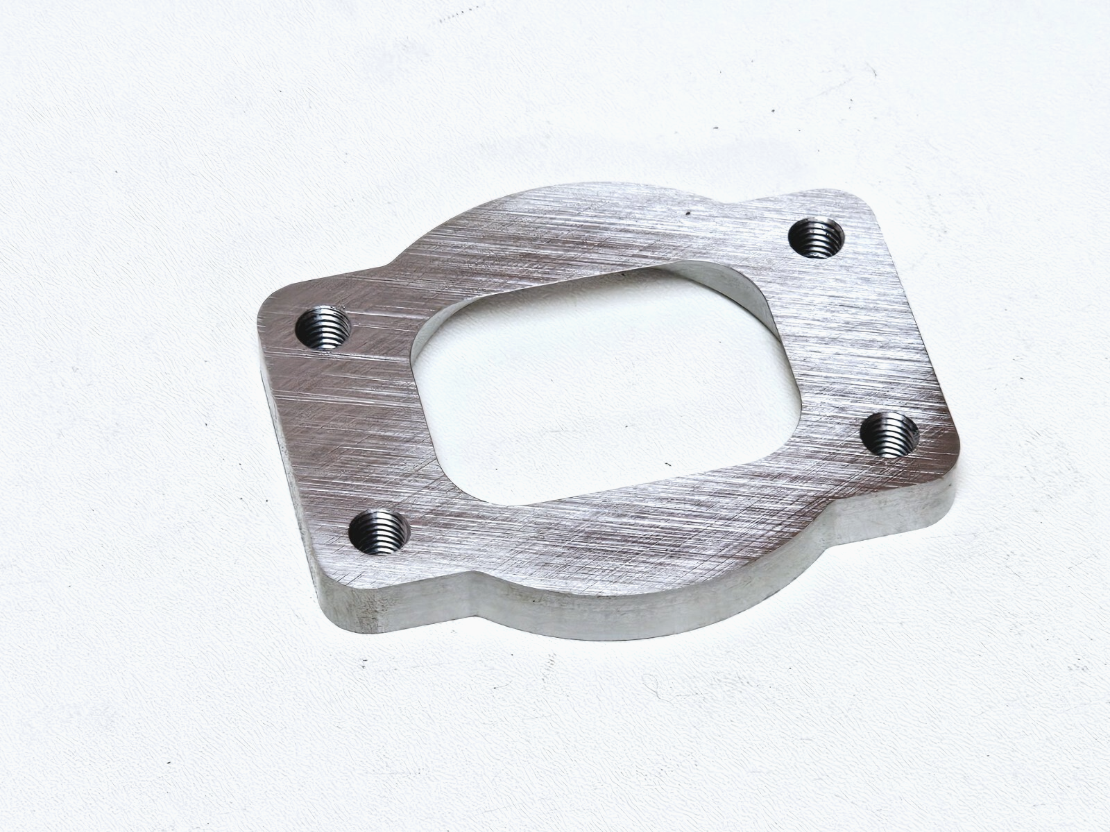 T3 Undivided to 2.5" Schedule 5 Pipe Inlet Turbo Flange 1/2" GT30 GT35 Weld USA - Image 3