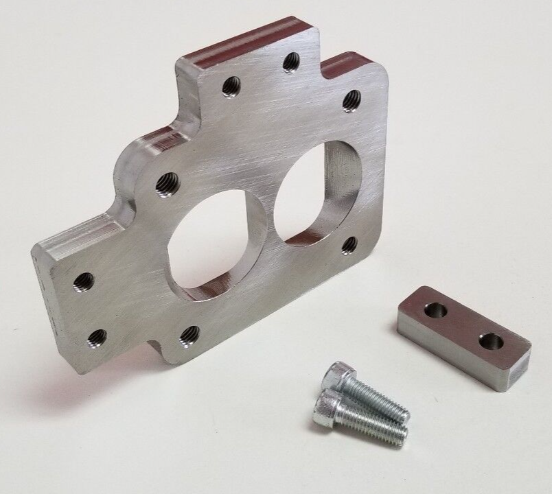 Stainless T4 Divided to 1 1/2 Schedule 10 Twin Ports Collector Turbo Flange Tab