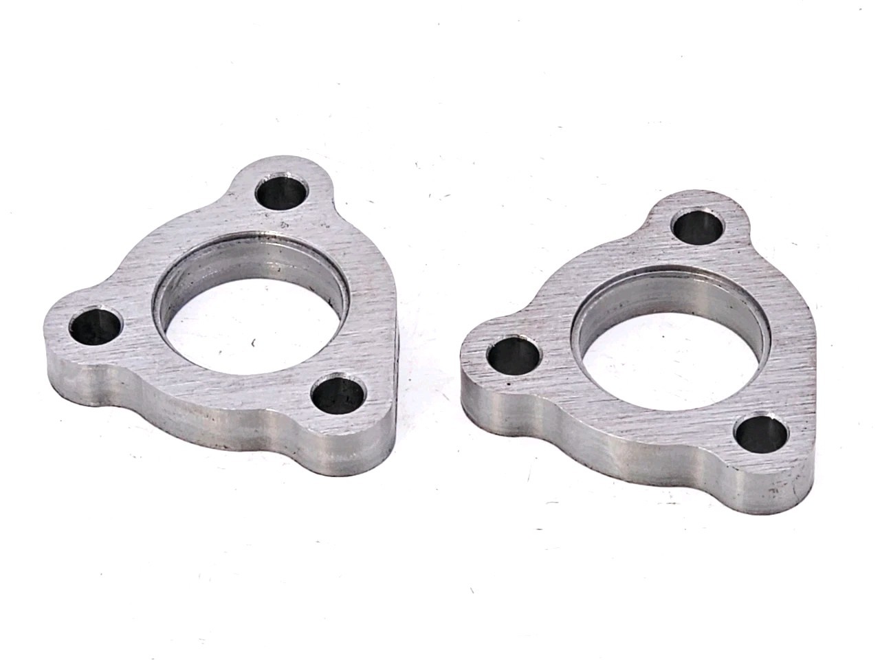 K03 Twin Turbo Inlet Flanges to 1 5/8 fit 2.7L V6 Audi RS4 S4 A4 A6 B5 Quattro - Image 2