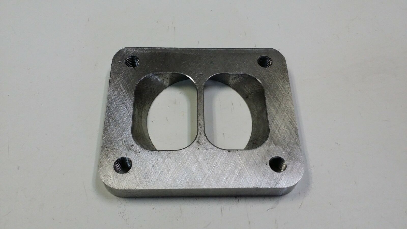 MAMBA T4 To T3 Divided Turbo Exhaust Manifold Flange Adapter – CNC Machined