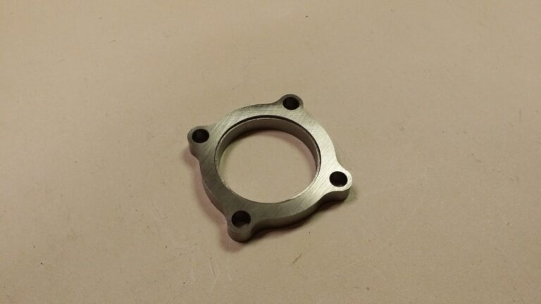 thumbnail image 2 of T3 Turbo Discharge Flange 5-Bolt For External Wastegate – Mild Steel – Made In UK 2 of 5