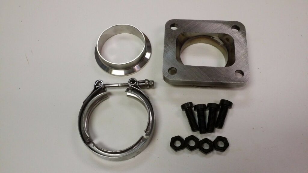 CFS T4 Undivided To 3” Inlet Turbo Flange Transition – 1/2” Thick CNC Milled Weld-On
