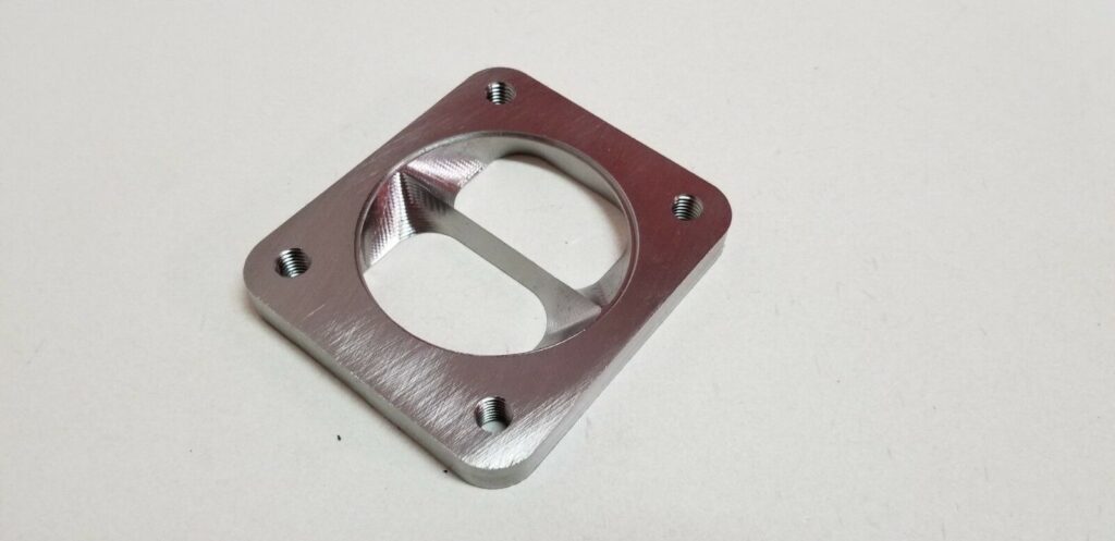 MAMBA Garrett T4 Divided To T3 Divided Turbo Exhaust Manifold Flange Adapter