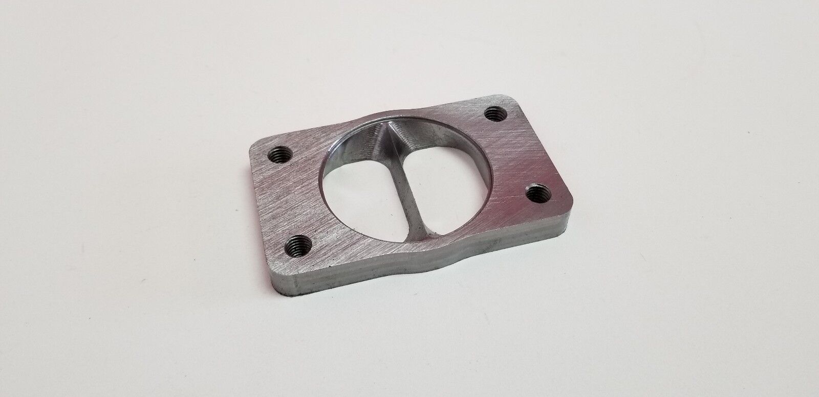 T3 Divided to 2.50" inch Inlet Turbo Flange Transition 1/2" GT30  HX27 HX30 HX35 - Image 4